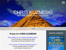 Tablet Screenshot of chriskuzneski.com